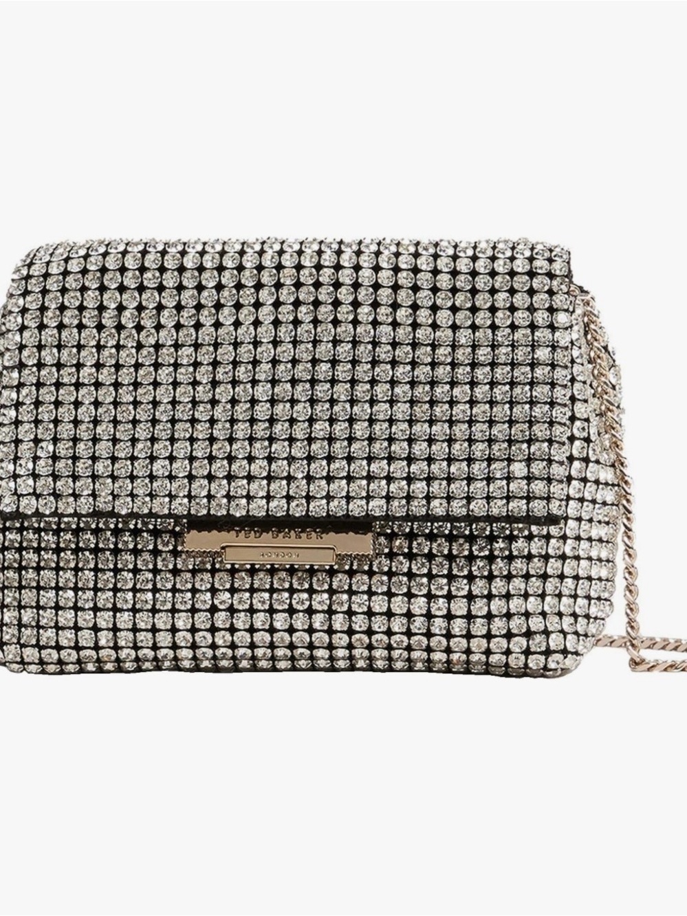 Ted Baker Gliters Crystal Mini Cross Body Bag, evening bag, mini clutch